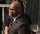 Mike Tyson au Staples Center, à Los Angeles, le 7 juillet 2009. 