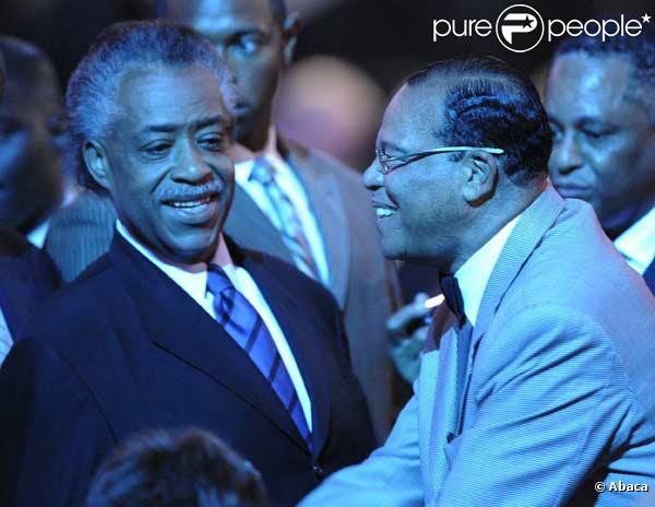 Réverend Al Sharpton au Staples Center