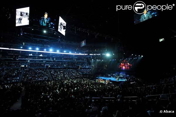 Ambiance le 7 juillet au Staples Center