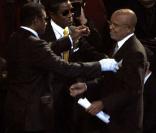 Jermaine Jackson et Berry Gordy au Staples Center