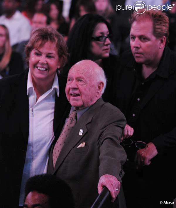 Mickey Rooney au Staples Center