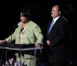 Martin Luther King III et sa femme Bernice au Staples Center ont prononcé un discours mémorable au sujet du Roi de la pop disparu trop tôt... Le 7 juillet 2009 