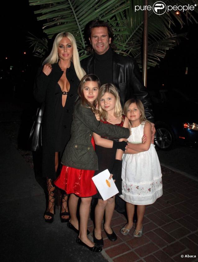Shauna Sand, son ex-mari Lorenzo Lamas et leurs trois enfants 