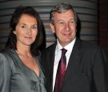Cécilia Attias et son époux Richard Attias 