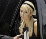 Paris Hilton devant le tribunal de Miami, le 8 juillet 2009