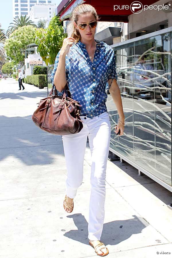 Gisele Bündchen à Santa Monica