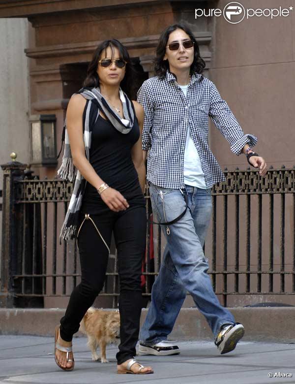 Michelle Rodriguez et sa chérie dans les rues de New York