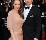 Brad Pitt et sa compagne Angelina Jolie 