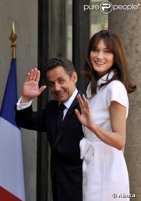 Nicolas Sarkozy et Carla Bruni