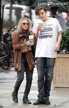Mary-Kate Olsen et son chéri Nate Lowman se baladent à Soho dans New York
