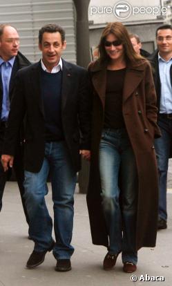 Nicolas Sarkozy et Carla Bruni