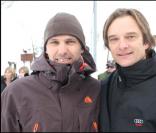 Deux copains de toujours: David Hallyday et Paul Belmondo