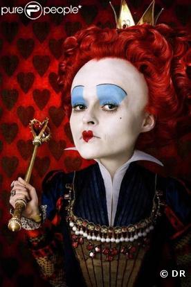 Des images d' Alice on Wonderland , de Tim Burton.