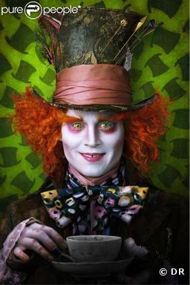 Des images d' Alice on Wonderland , de Tim Burton.
