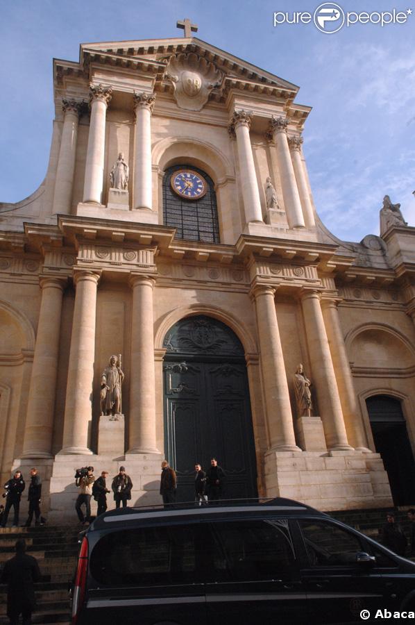 L'église Saint-Roch a accueilli les obsèques du comédien