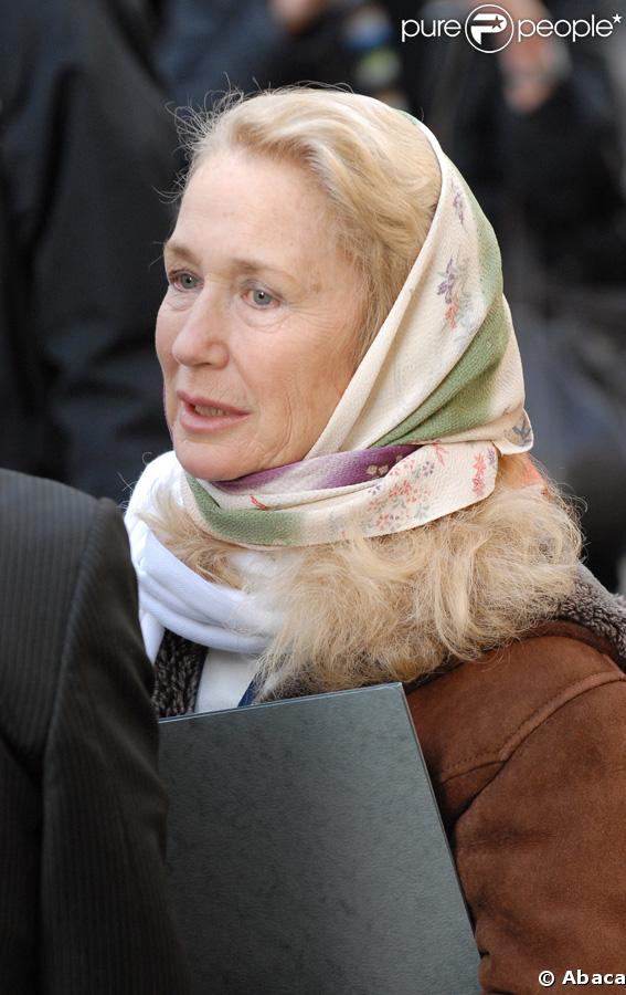 Brigitte Fossey était présente aux obsèques de Philippe Khorsand