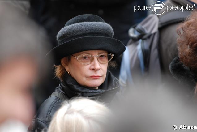 Dominique Lavanant était présente aux obsèques de Philippe Khorsand