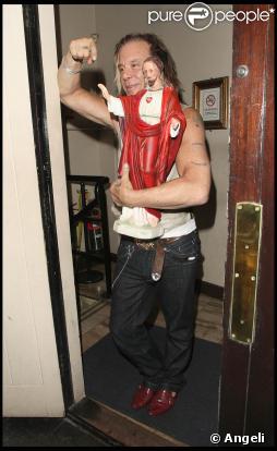 Michey Rourke (Londres, 22 juillet 2009)