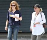 Amy Adams, sur le tournage de  The Fighter , à Boston, en juillet 2009 !