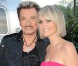 Johnny et Laeticia au concert du chanteur sous la Tour Eiffel ! 14/07/09