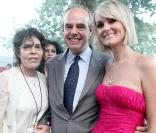 Dani, Frédéric Mitterrand et Laeticia au concert de Johnny Hallyday sous la Tour Eiffel ! 14/07/09