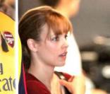 Rachel McAdams à New York sur le tournage de Morning Glory le 26 juillet 2009, en compagnie de 50 Cent