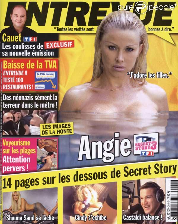 La couverture du magazine Entrevue
