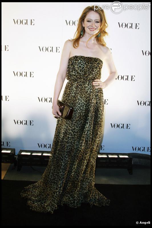 Miranda Otto au 50e anniversaire du magazine Vogue Australie