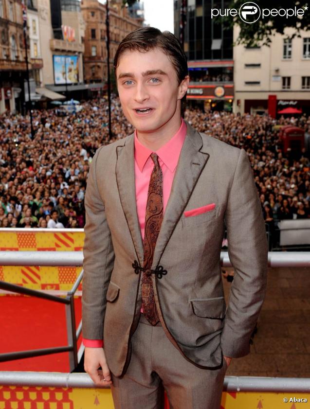 Daniel Radcliffe, lors de la promotion de  Harry Potter et le Prince de Sang-Mêlé  !