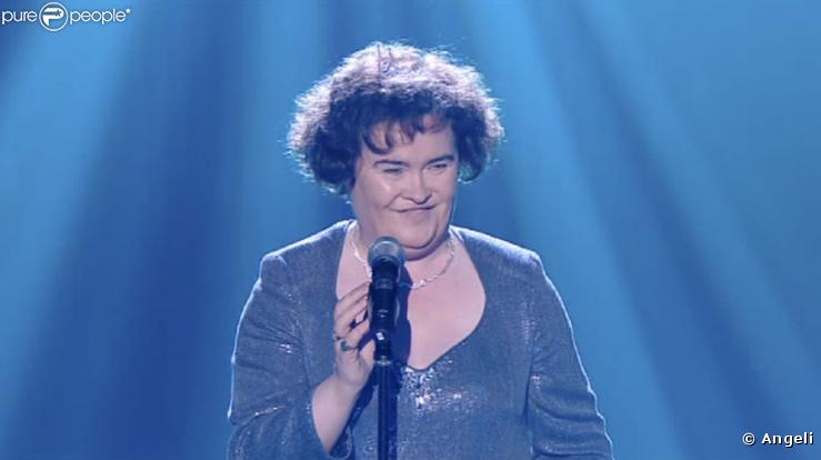 Susan Boyle, finaliste de l'émission de Britain's Got Talent