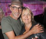 Patrick Bosso et Valérie Damidot au VIP Room de Saint-Tropez, le 6 août 2009