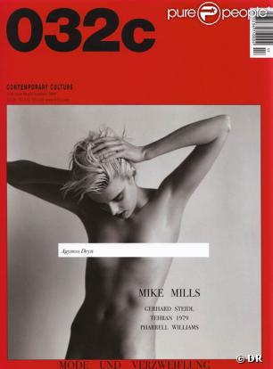 Agyness Deyn... trop chouquette et sexy en couverture de  032c  ! 