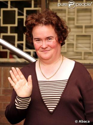 Susan Boyle divise dans son village...