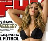La superbe Keeley Hazell en couverture de FHM !