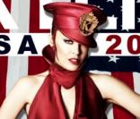 Affiche promo de la tournée de Kylie Minogue aux Etats-Unis