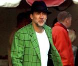 Nicolas Cage et son fils Kal-El prennent du bon temps au Glastonbury Extravaganza à Somerset en Angleterre