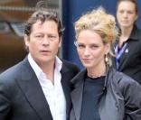 Uma Thurman et Arpad Busson 