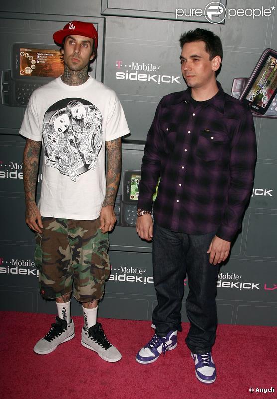 Travis Barker et DJ AM 