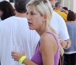 Tori Spelling lors de la 7e édition du Malibu Wine Classic, le 29/08/09