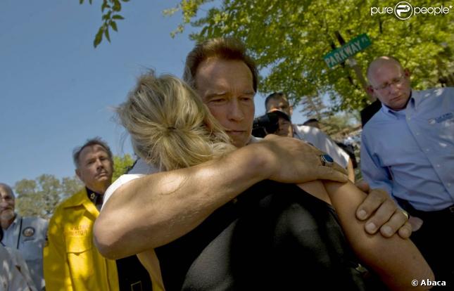 Arnold Schwarzenegger apporte son soutien à Auburn, CA, le 31 août 2009