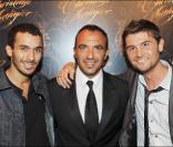 Christian Audigier a inauguré le 3 septembre 2009 un nouveau showroom au 86 rue de Réaumur, en présence de Mustapha El Atrassi, Nikos Aliagas et Christophe Beaugrand 