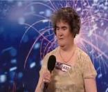 Susan Boyle chante pendant X-Factor