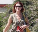 Kate Walsh se rend à l'église de Silver Lake en Californie, août 2009