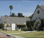 Kate Walsh se rend à l'église de Silver Lake en Californie, août 2009