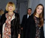 Anna Wintour et sa fille Bee à New York en février 2009 