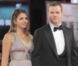 Matt Damon et sa femme Luciana, à l'occasion de la présentation de  The Informant ! , lors de la 66e Mostra de Venise, le 7 septembre 2009 !