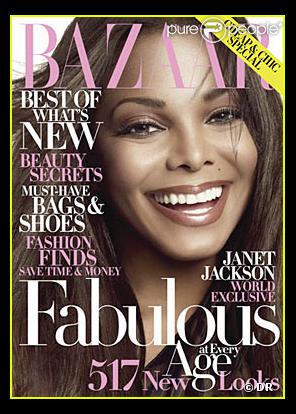 Janet Jackson pour Harper's Bazaar