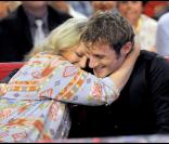 Véronique Sanson et son fils Chris Stills sur le plateau de Michel Drucker. 09/09/09