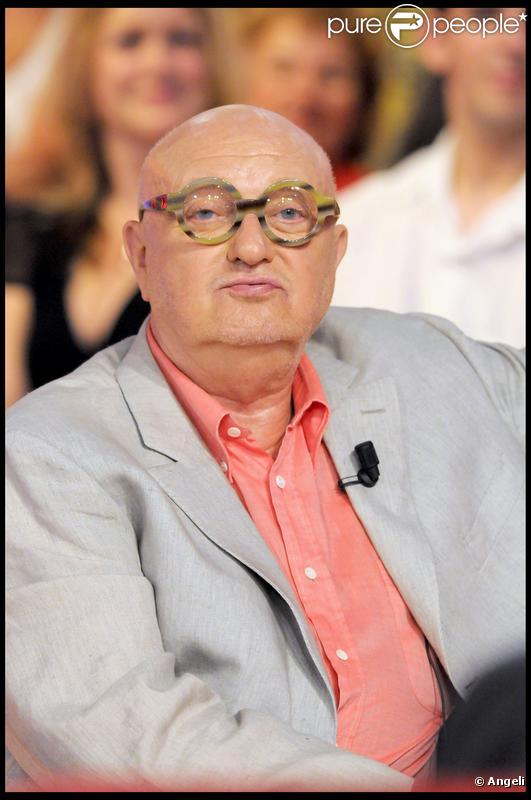 Jean-Pierre Coffe sur le plateau de Michel Drucker. 09/09/09