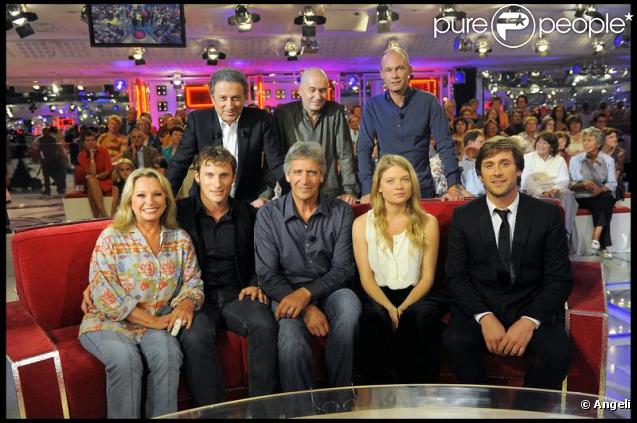 Tournage de Vivement Dimanche, présenté par Michel Drucker. 09/09/09
